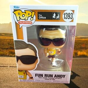 Fun Run Andy funko # 1393 (nib) with pop protector